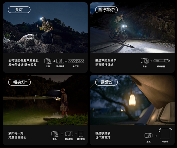 小米米家户外多功能灯开售：129元新葡京600流明、110米远射！(图2)